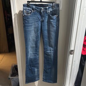 Miss Me Women's Dark Blue Denim Jeans 29